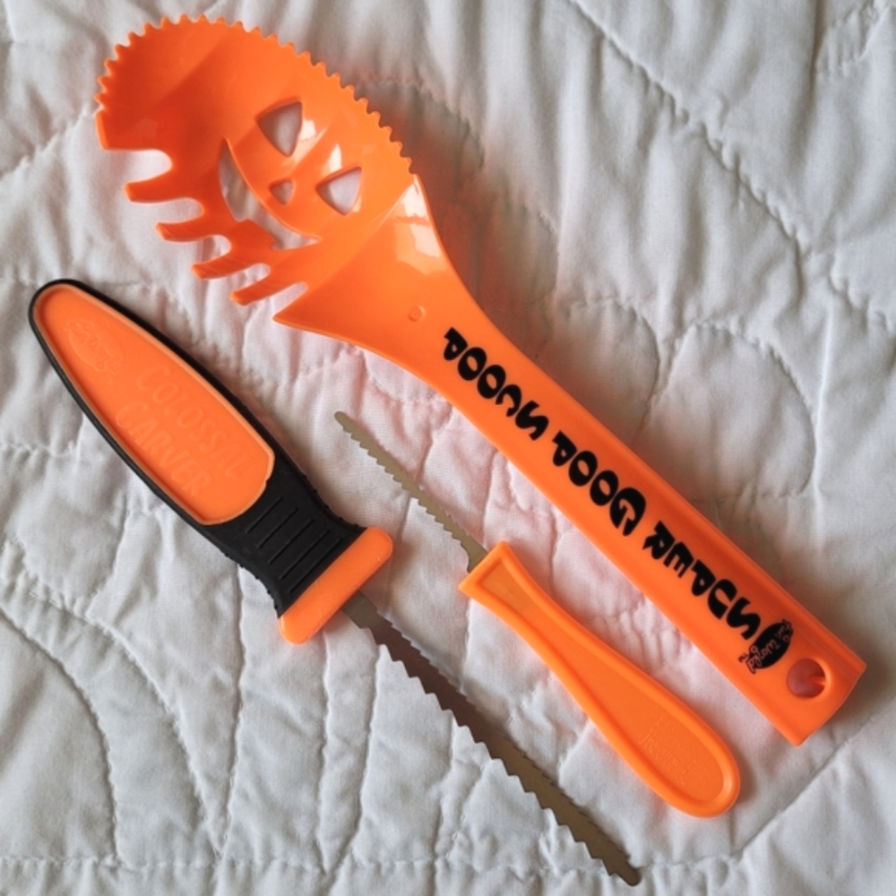 3/$15 🌸 Fun World Pumpkin Jack-o'-lantern Carving 3 Piece Set